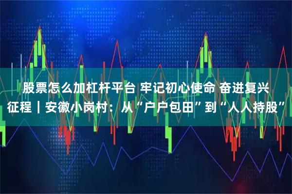 股票怎么加杠杆平台 牢记初心使命 奋进复兴征程｜安徽小岗村：从“户户包田”到“人人持股”